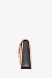 Louis Vuitton Pink/White Leather 'Lock Me' Chain Bag