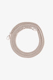 Louis Vuitton Pink/White Leather 'Lock Me' Chain Bag