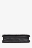 Prada Black Chevron Leather Wallet on Chain