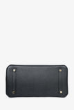Hermes 2020 Black Epsom Leather Retourne Birkin 30 GHW