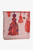 Hermes Red Cashmere/Silk Passementerie Carre 140