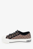 Christian Dior Beige/Black Mesh Walk'N'Dior Sneakers Size 35.5