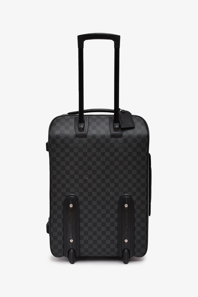 Louis Vuitton 2008 Damier Graphite Pegase 55 Rolling Suitcase