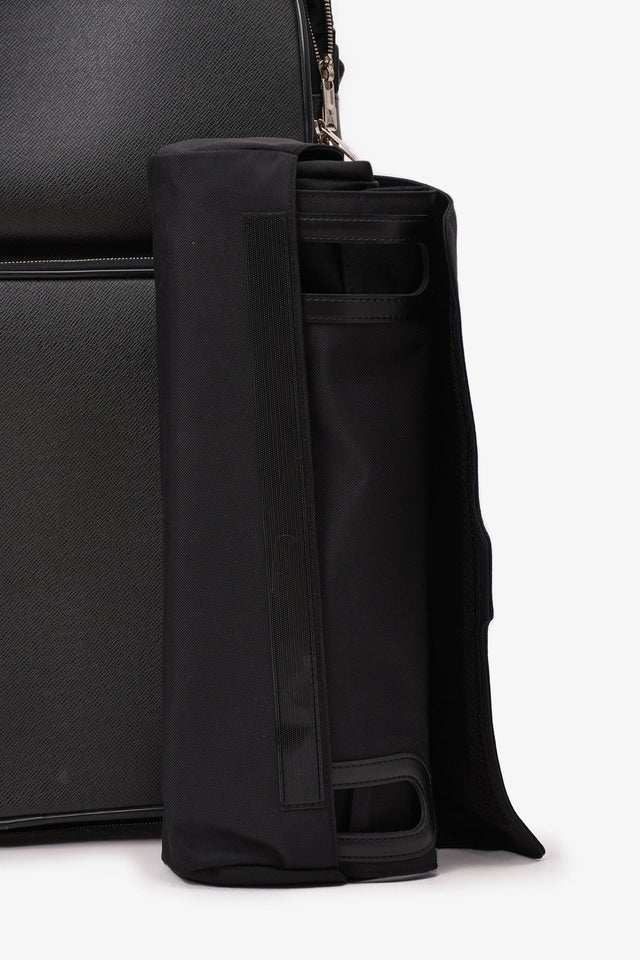 Louis Vuitton Black Taiga Leather Pegase 55 Suitcase With Garment Bag + Cosmetic Pouch
