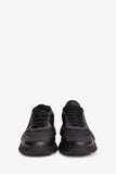 Prada Black Leather/Nylon Triangle Logo 'Prax' Sneakers Size 10 Mens