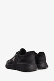 Prada Black Leather/Nylon Triangle Logo 'Prax' Sneakers Size 10 Mens