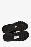 Prada Black Leather/Nylon Triangle Logo 'Prax' Sneakers Size 10 Mens
