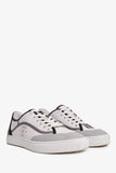 Hermes White/Grey Leather 'Get' Sneakers Size 44.5 Mens