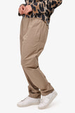 Hermes Taupe Cotton Drawstring Joggers Size 44 Mens