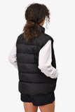 Prada 2022 Black Padded Re-Nylon Logo Vest Size 54 Mens