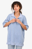 Dior Homme Light Blue Oblique Polo Shirt Size L Mens