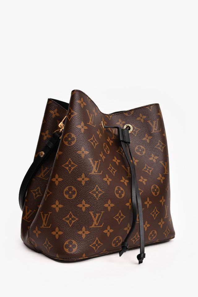 Louis Vuitton 2019 Black/Brown Monogram NeoNeo MM Bucket Bag