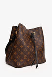 Louis Vuitton 2019 Black/Brown Monogram NeoNeo MM Bucket Bag