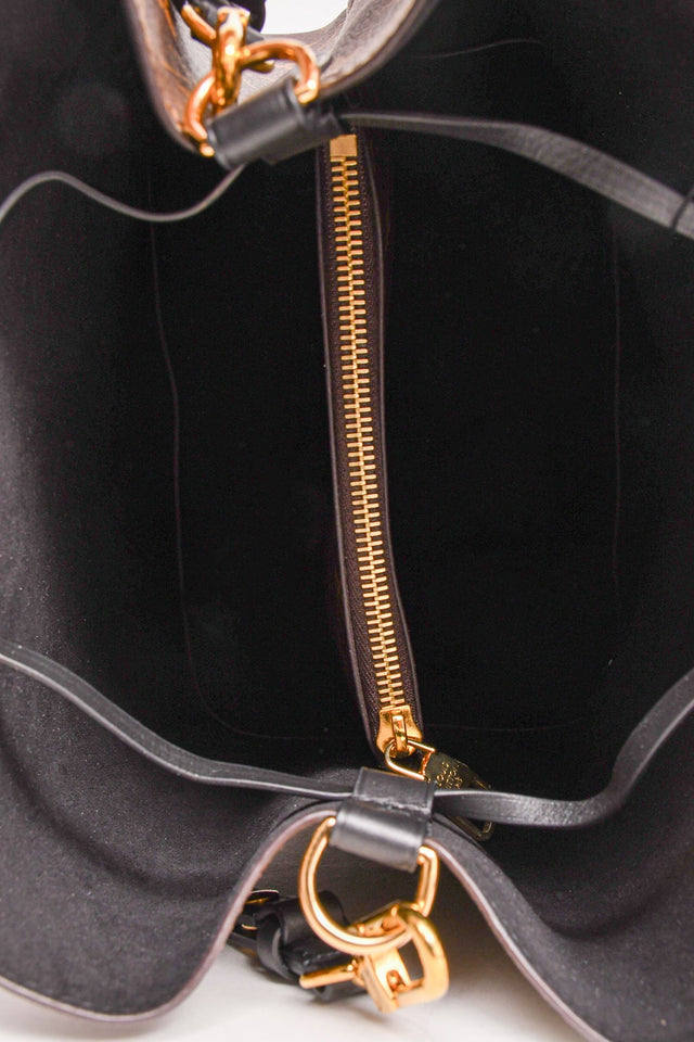 Louis Vuitton 2019 Black/Brown Monogram NeoNeo MM Bucket Bag