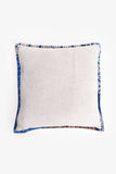 Hermes Navy/Brown Wool/Cashmere Patterned Pillow