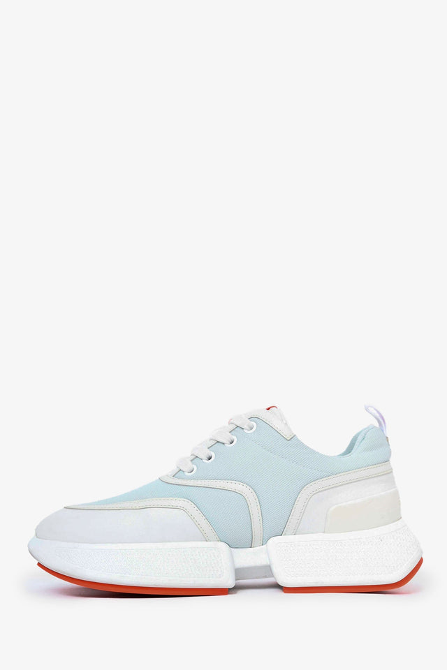 Hermes Light Blue/White Chunky Sneakers Size 37.5