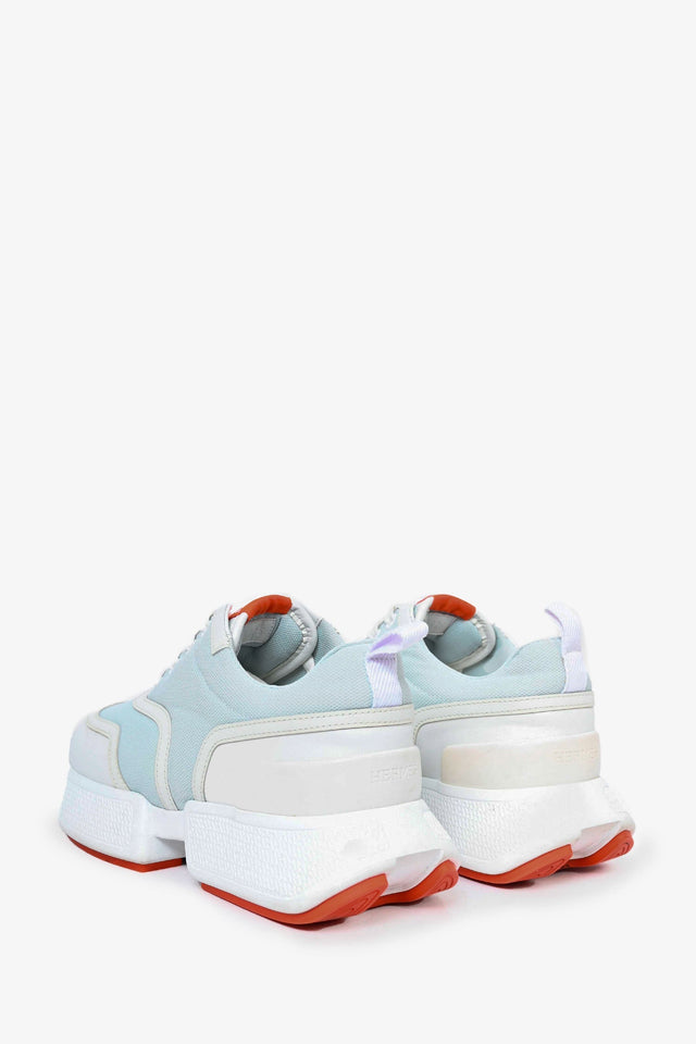 Hermes Light Blue/White Chunky Sneakers Size 37.5