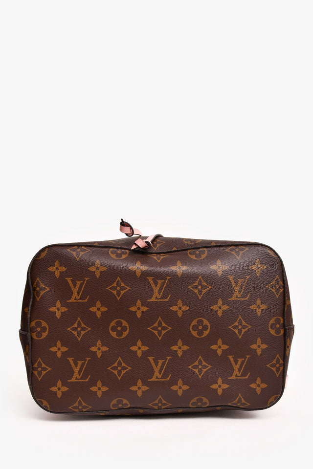 Louis Vuitton Brown/Pink Monogram Canvas 'NeoNeo' Bucket Bag
