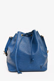 Louis Vuitton 1994 Blue Epi Leather Neo Bucket Bag (As Is)