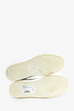 Hermes White/Black Leather 'Advantage' Sneakers Size 38