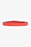 Hermes 2014 Red Epsom/Swift Leather Reversible Gamma Leather Belt Size 95