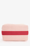 Hermes Red/Beige Canvas Large Bride-A-Brac Pouch