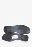 Hermes Purple Suede Crystal Oran Sandals Size 36.5