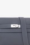 Hermes 2024 Grey Togo Leather Kelly Messenger Bag