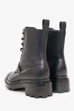 Hermes Black Glossed Calfskin Funk Ankle Boots Size 39