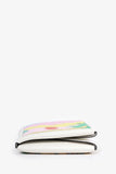 Hermes White Printed Calvi Duo Wallet