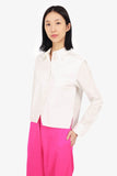 Louis Vuitton White Monogram Long-Sleeve Shirt Size 38