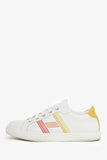 Hermes White Leather Avantage Sneakers Size 37