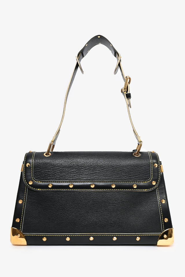 Louis Vuitton Black Leather 'Le Talentueux' Shoulder Bag