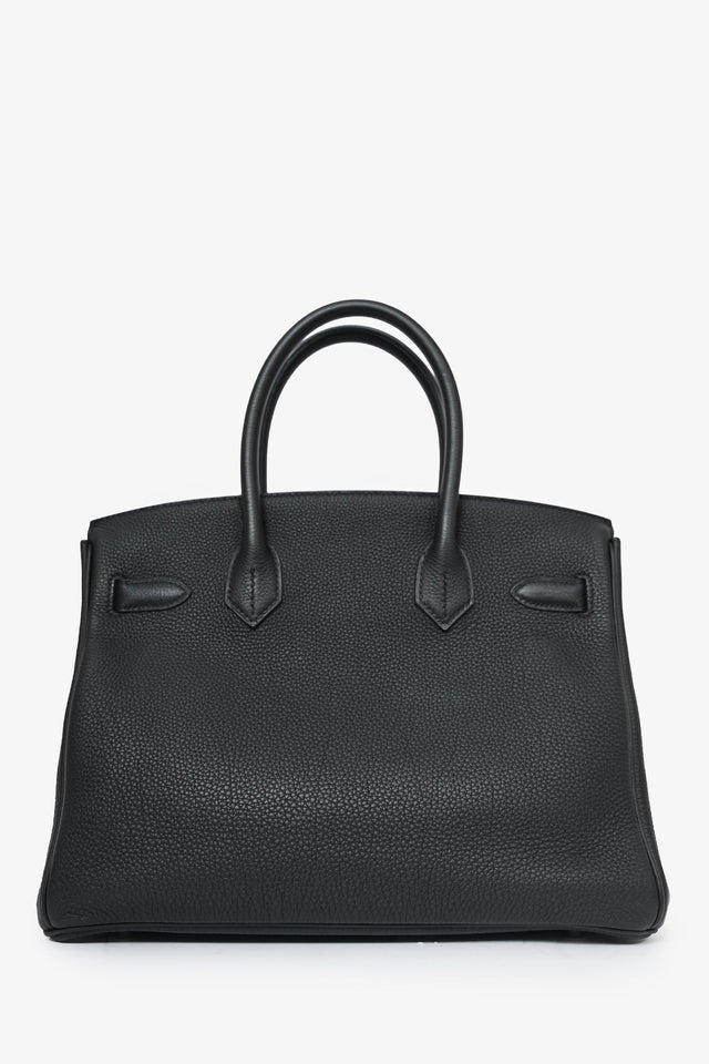 Hermes 2017 Black Togo Leather Birkin 30 PHW