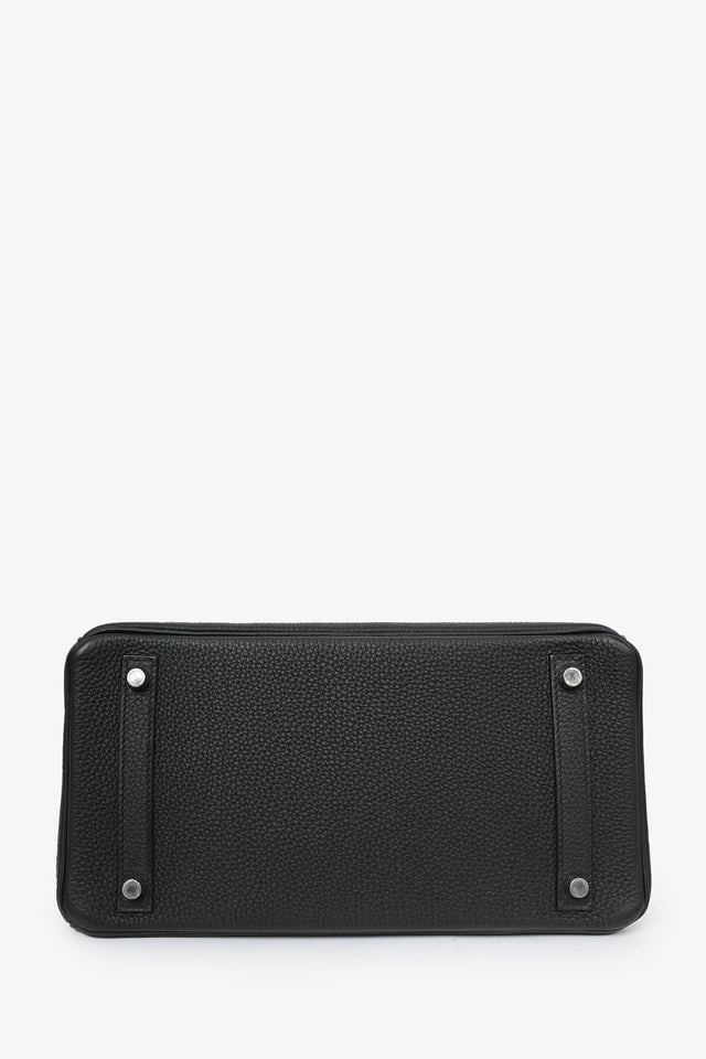 Hermes 2017 Black Togo Leather Birkin 30 PHW