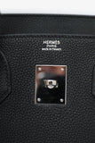 Hermes 2017 Black Togo Leather Birkin 30 PHW