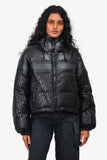 Christian Dior Black Oblique Puffer Jacket Size XS