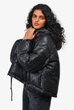 Christian Dior Black Oblique Puffer Jacket Size XS