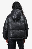 Christian Dior Black Oblique Puffer Jacket Size XS