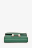 Hermes 2018 Vert Vertigo Epsom Constance Wallet PHW