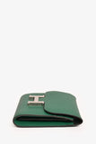 Hermes 2018 Vert Vertigo Epsom Constance Wallet PHW