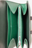 Hermes 2018 Vert Vertigo Epsom Constance Wallet PHW