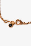 Hermes 18K Rose Gold/Black Spinel Finesse Bracelet