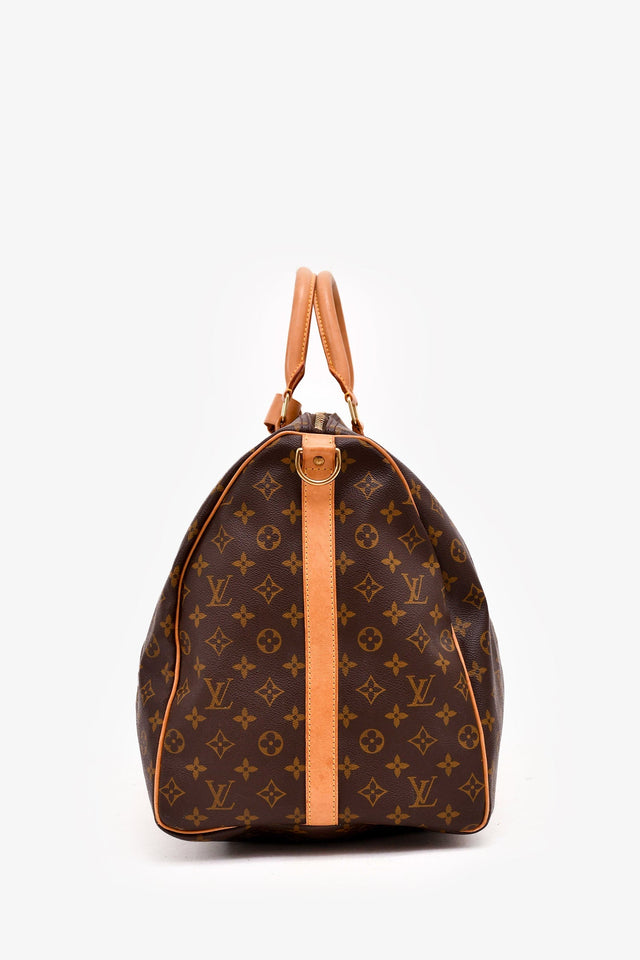 Louis Vuitton 2001 Monogram Keepall 60 With Strap