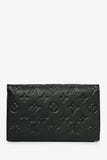 Louis Vuitton 2019 Black Empreinte Leather 'Vavin' Wallet on Chain Bag
