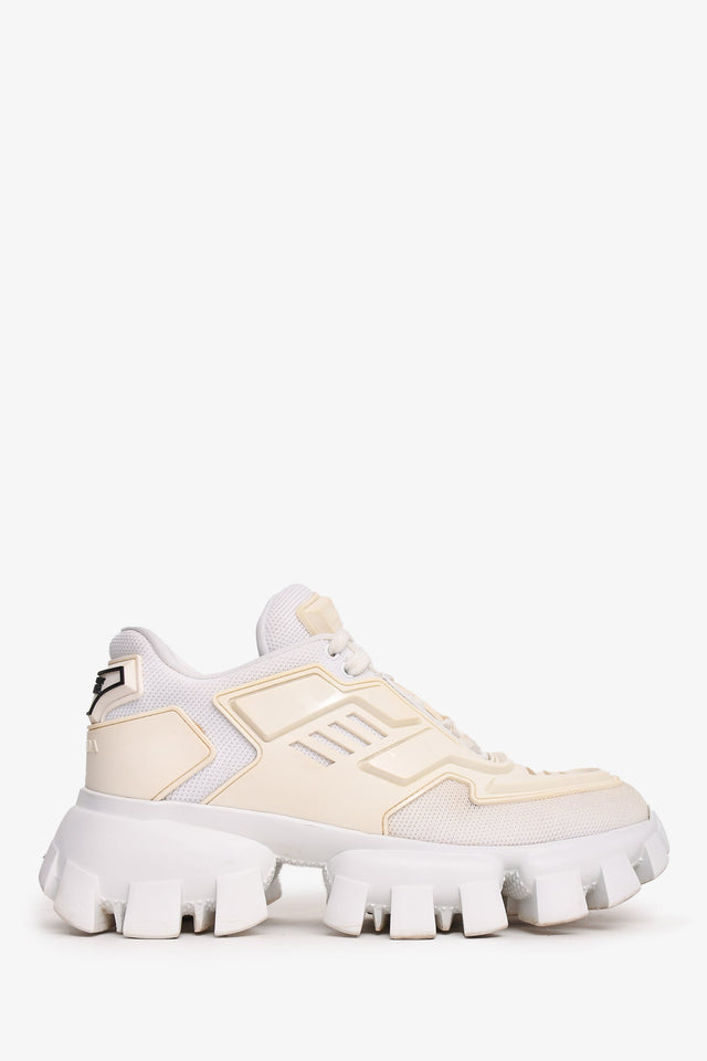 Prada White Cloudbust Thunder Sneakers Size 35
