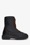 Hermes Black Nylon Fresh Ankle Boots Size 36