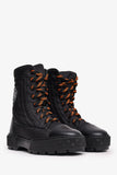 Hermes Black Nylon Fresh Ankle Boots Size 36