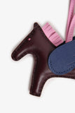 Hermes 2021 Brown/Navy Rodeo Pegase PM Bag Charm