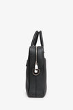 Louis Vuitton 2014 Black Leather Briefcase with Strap